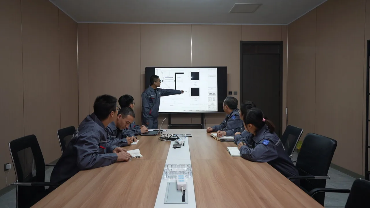 恒实蜂窝工程团队开展方案评审